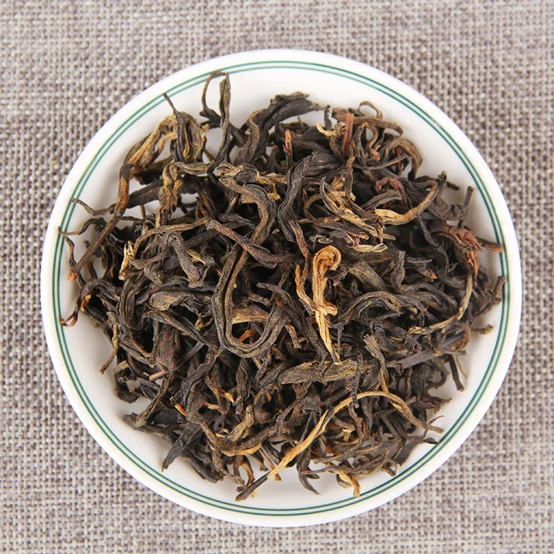 100 г/пакет Китай Юньнань Dianhong черный чай Лучжоу со вкусом сыпучего Fengqing кунгфу