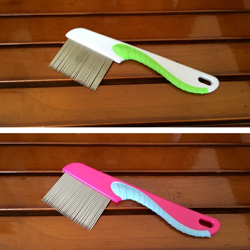 Домашние питомцы собаки кошки анти расческа для вычесывания вшей