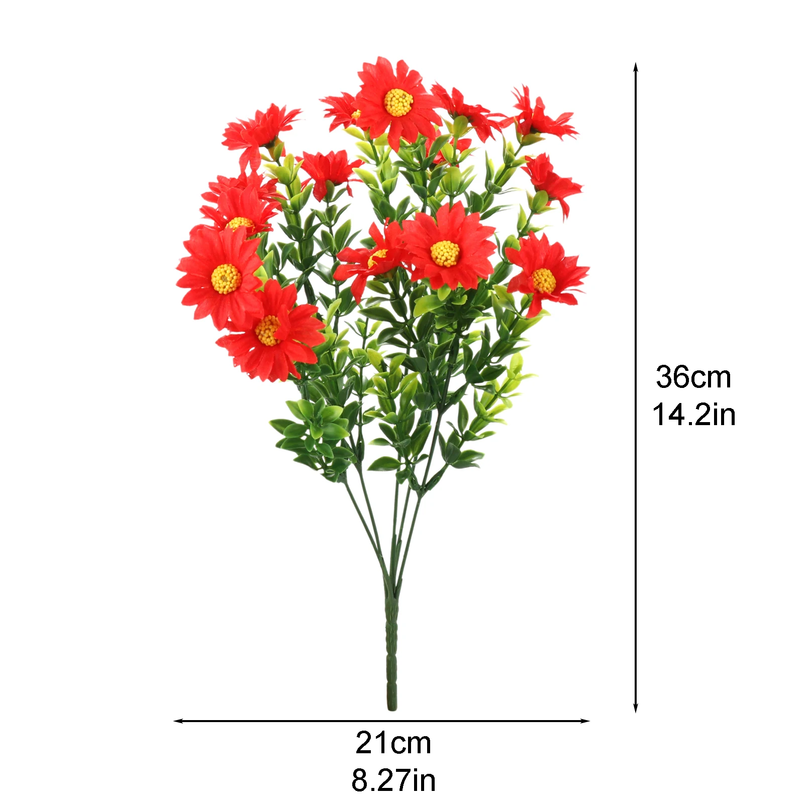Букет из шелковых цветов настоящая на ощупь настенная ограда многоцветный букет