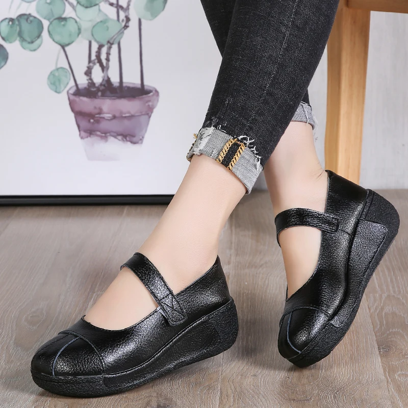 Spring Women Platform Shoes Leather Suede Plush Slip on Sneakers Chaussure Femme Tassel Fringe Loafers Moccasins | Обувь