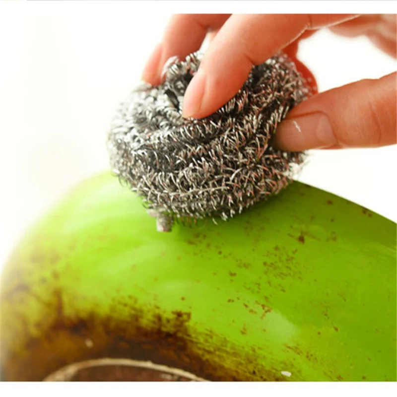 Saim Кухня шарик для очистки проволоки мыть кастрюлю Проволока из нержавеющей