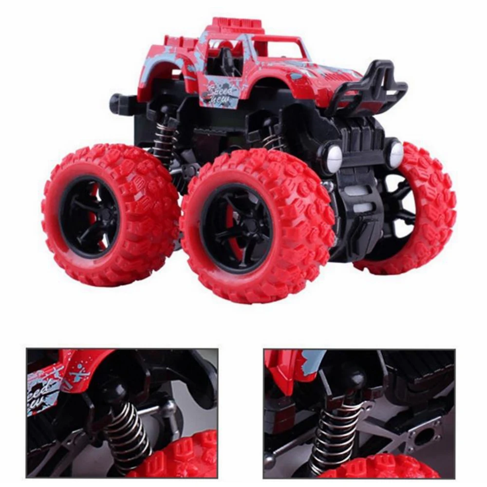 

Big Wheel Monster Truck 360 Degree Flipping Car Inertia Friction Power SUV Diecast Outdoor Toys For Children Boys Birthday Gifts