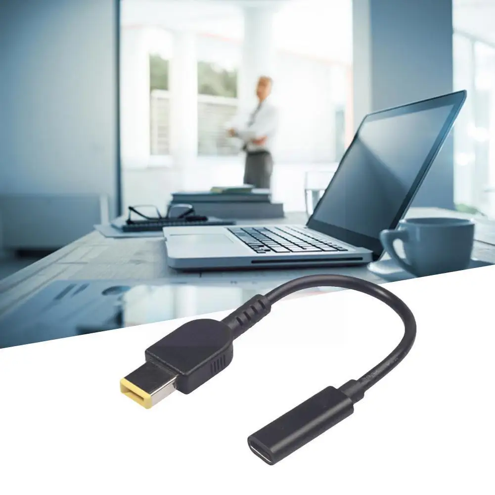 

The New Type-c Female Seat To Square Port PD Decoy Adapter Cable Is Suitable For Lenovo Thinkpad G4P3