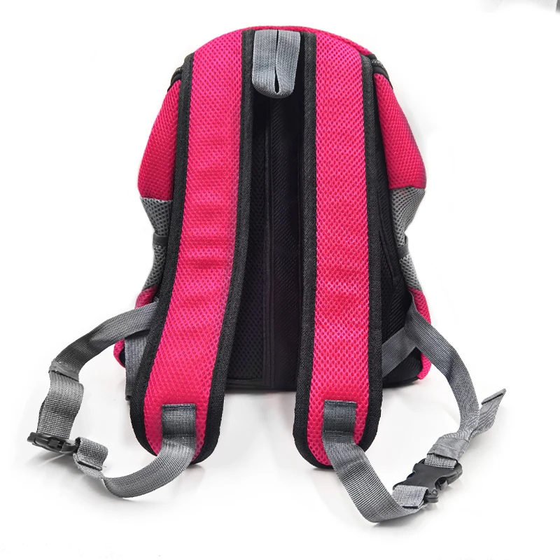 

Pet Dog Cat Carrier Bag Double Shoulder Portable Travel Backpack Outdoor Puppy Pets Small Dogs Front Bag Mesh Backpack Head