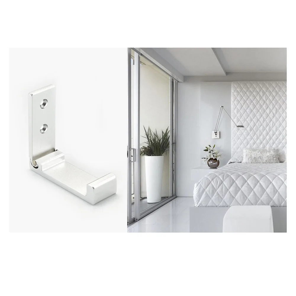 Складная настенная вешалка для пальто алюминиевая одежды | Дом и сад