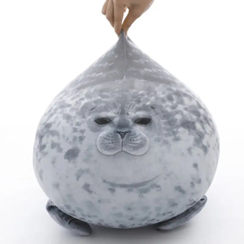 Seal Pillow Soft Plush Stuffed Doll Toy Baby Sleeping Throw Gifts For Kids Girls | Игрушки и хобби