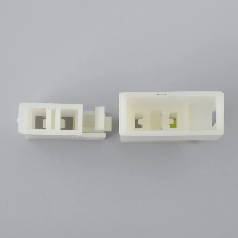 100 комплектов 2-контактный штекер и гнездо пластиковые детали автомобильный