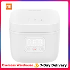 Электрическая рисоварка Xiaomi Mijia, мини-устройство для приготовления риса, 1,6 л, подогрев, интеллектуальное назначение, Кухонная техника для готовки