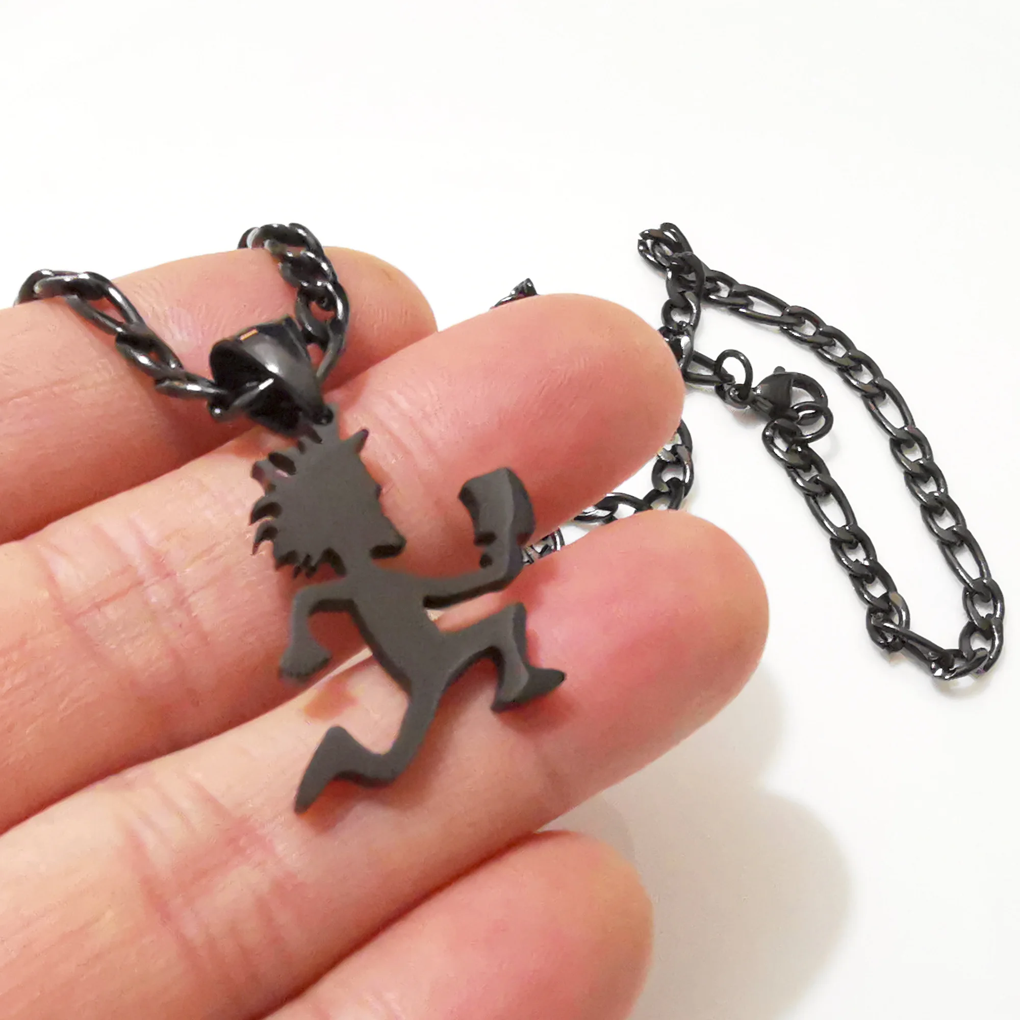 (Стиль мальчика) Подвеска из нержавеющей стали ожерелье с топором маленькое 1