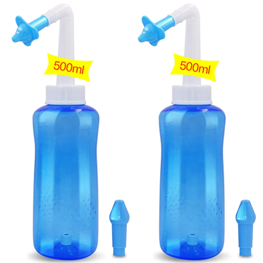 Спрей для носа Neti бутылка с распылителем 500/300/70 мл 2 шт. протектор защита от