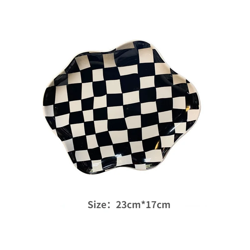 Керамическая тарелка в скандинавском стиле для ювелирных изделий ожерелье