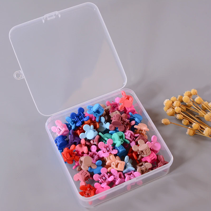 

10/20/50PC Baby Girls Small Hair Claw Cute Candy Color Flower Blossoms Jaw Clip Children Hairpin New Fashion Hair Accessories