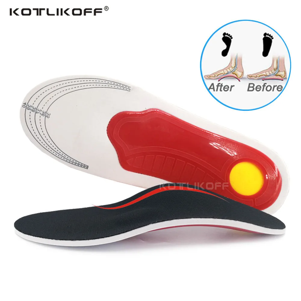 Ортопедическая стелька EVA Плоская стопа Арка Поддержка ортопедических стелек