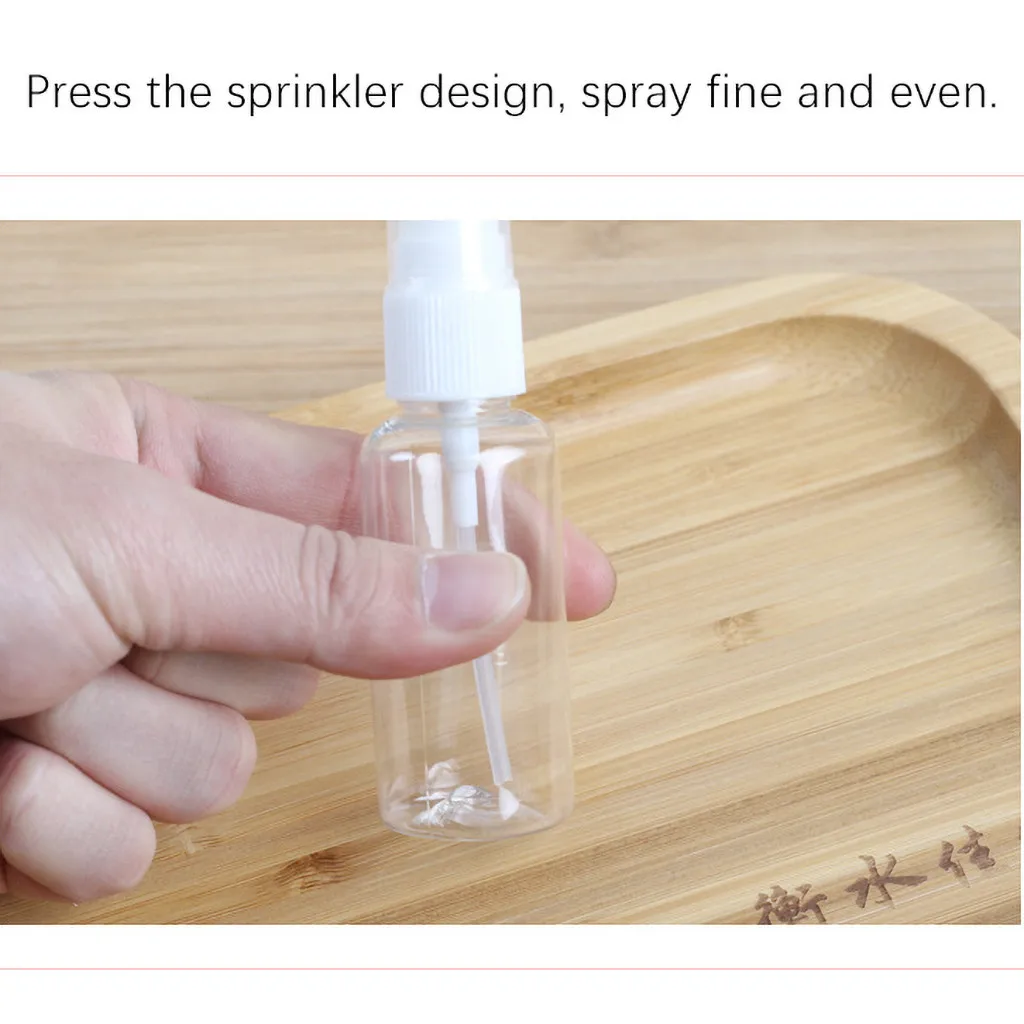10 мл портативная дезинфекционная бутылка с пульверизатором для путешествий