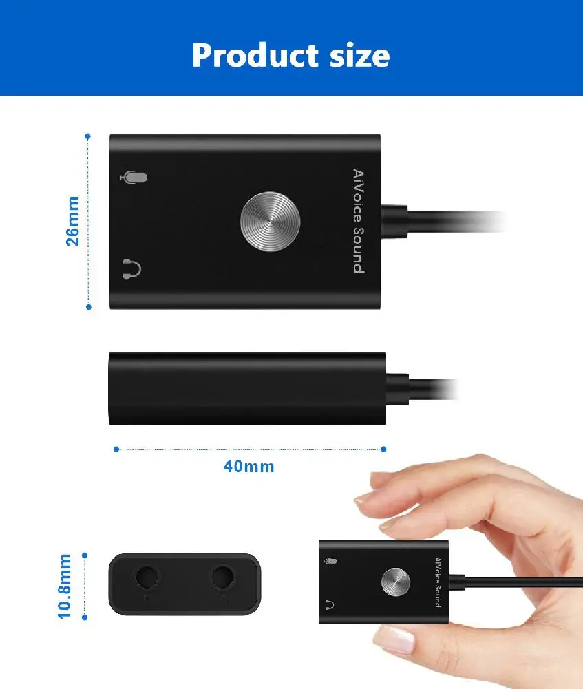 Интеллектуальный голосовой переводчик AI Assistant поиск Поддержка 24 языков USB