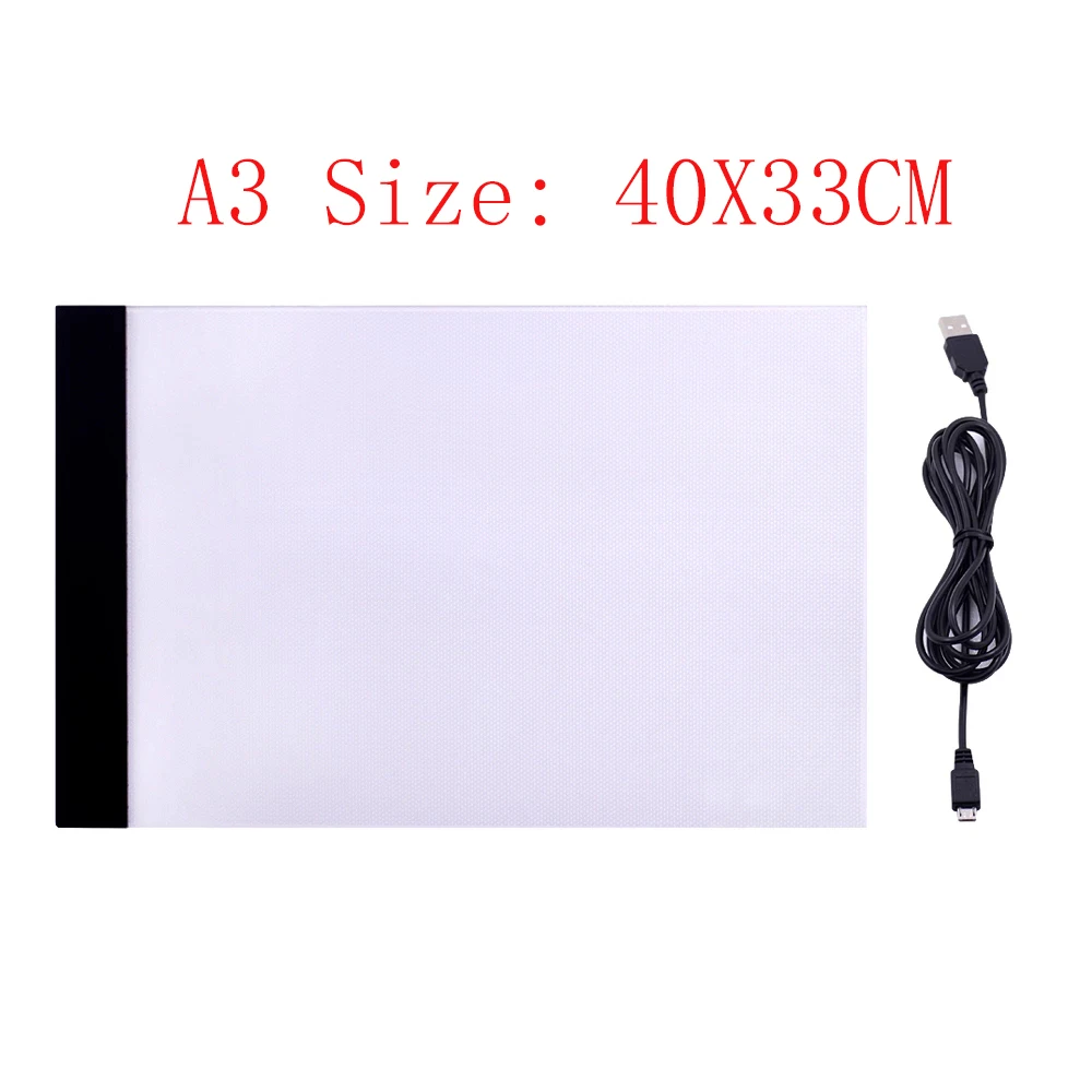 

A3/4/5 LED Light Pad for diamond painting Artcraft Tracing Light Box Copy Board Digital Tablets Painting Writing Drawing Tablet