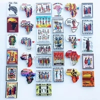 fridge magnets souvenir london america los angeles africa kenya tanzania tourism gifts magnetic refrigerator stickers decoration