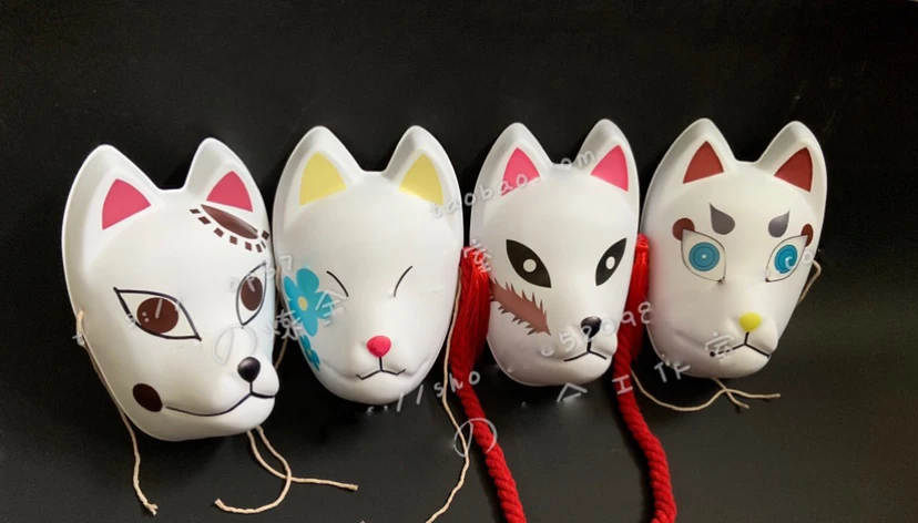 Маска для косплея «Demon Slayer Kimetsu no Yaiba Kamado Tanjirou» макомо маска Sabito Маска «Demon Slayer Mask»