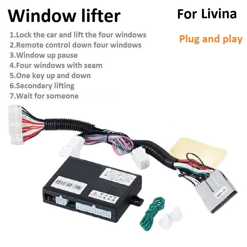

For Livina All Series Year Automatic Window Closer Closing Accessories&One key window lifter