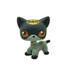Игрушка Бэтмен Человек-паук Lps, игрушка для кошек, магазин домашних животных, розовая собака, черная короткая шерстяная коллекция кошек, стоячие ролевые игры, детский подарок
