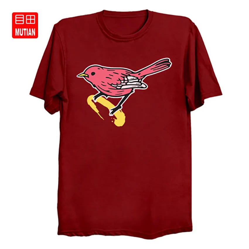 Футболка Cardinal bird cardinal nature birdie с изображением животных на открытом воздухе для