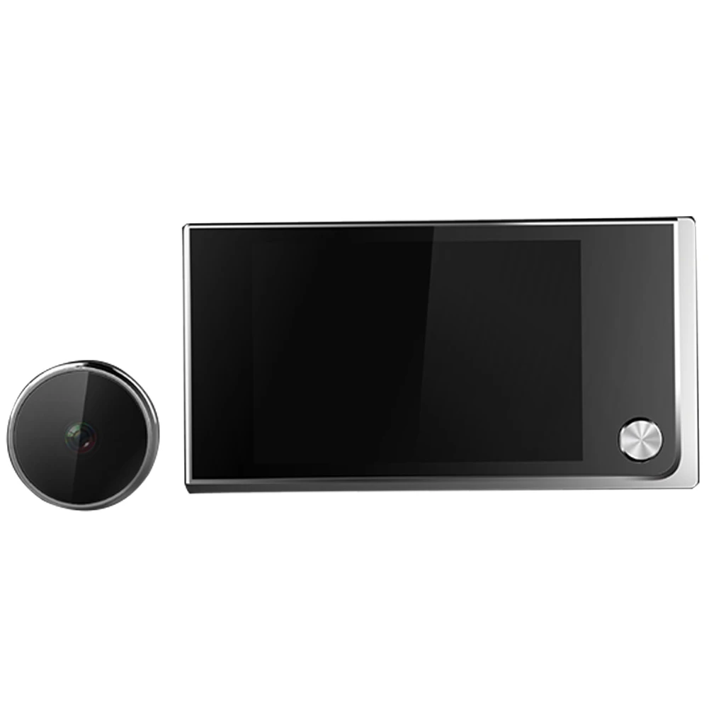 

Home Security Anti Theft Peephole Zinc Alloy Easy Install LCD Display Intelligence Multifunction Digital Wireless Doorbell