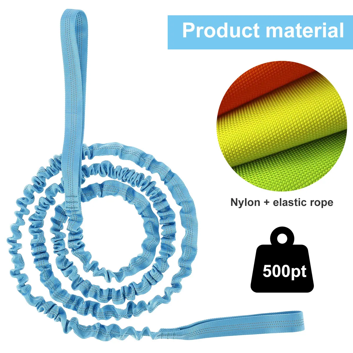 Трос велосипедный нейлоновый для родителей и детей | Спорт развлечения