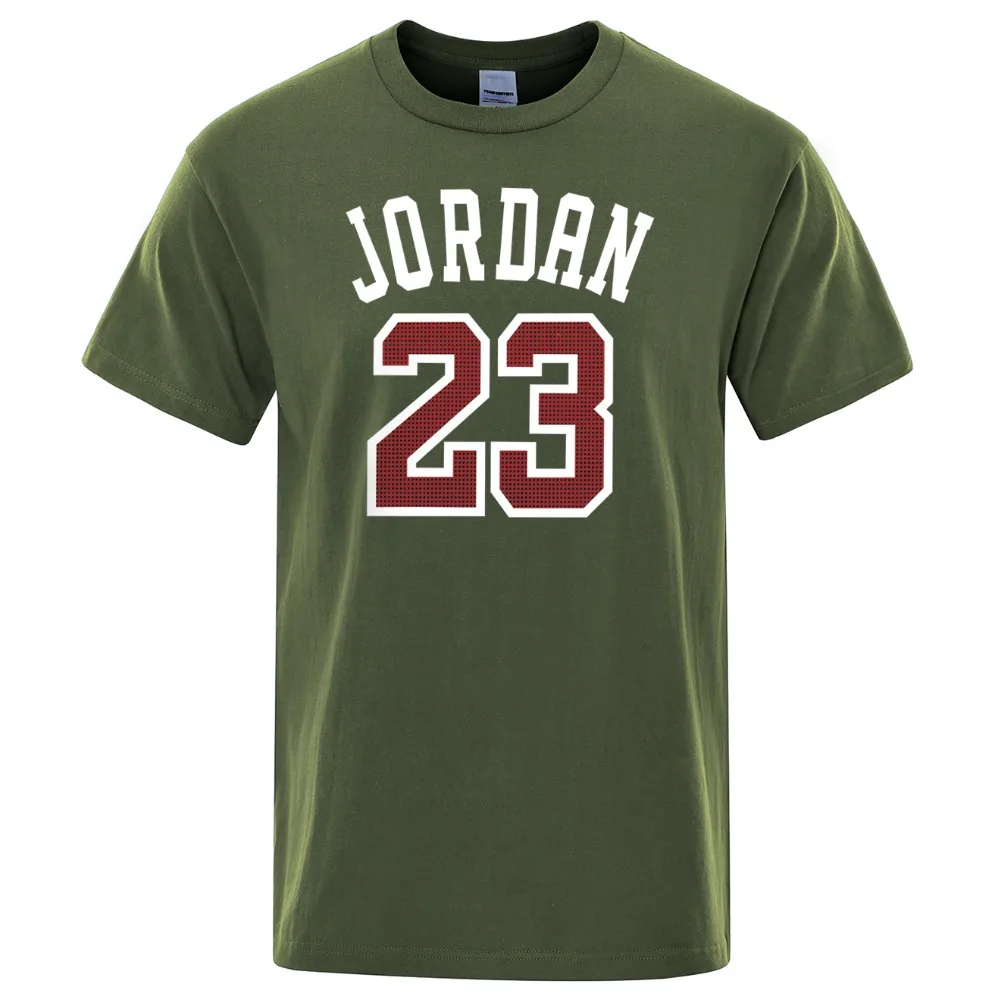 Jordan 23 мужские футболки летние футболки мужские повседневные футболки хлопковые топы с круглым вырезом короткий рукав Футболка в стиле хип-хоп размера плюс 3XL