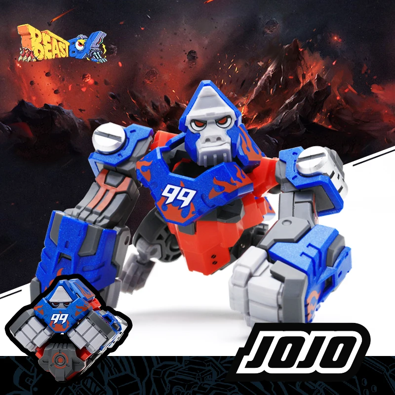 [В наличии] 52 игрушки BEASTBOX зверь коробка серия Ape Flame JOJO BB-03IK трансформирующий куб
