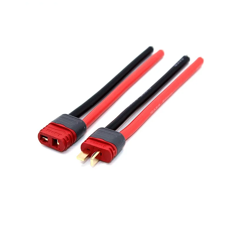 RC аккумуляторный кабель Amass XT90 XT60 XT30 T-Plug Штекерный разъем с силиконовым проводом