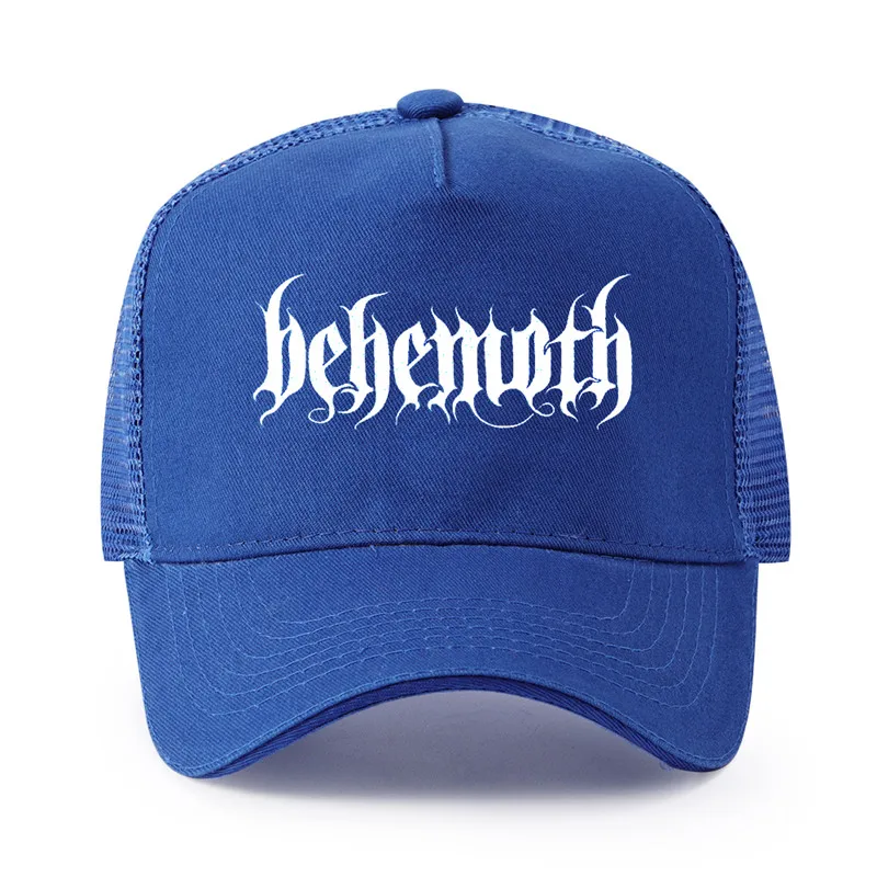 Высококачественная Мужская бейсболка из чистого хлопка с логотипом Behemoth модная