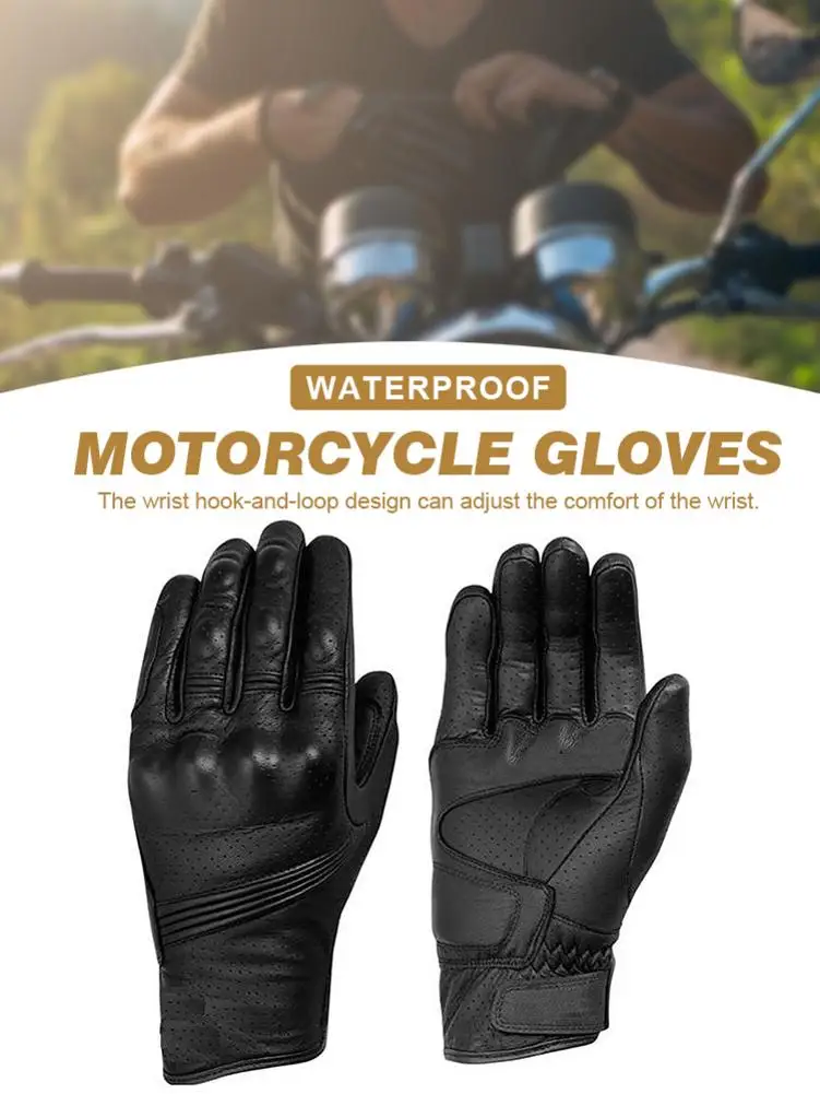 Мотоциклетные перчатки для верховой езды ветрозащитные водонепроницаемые