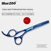 blue blue zoo professional haircut hairdressing scissors color scissors 5 5 inch thinning scissors gift for father