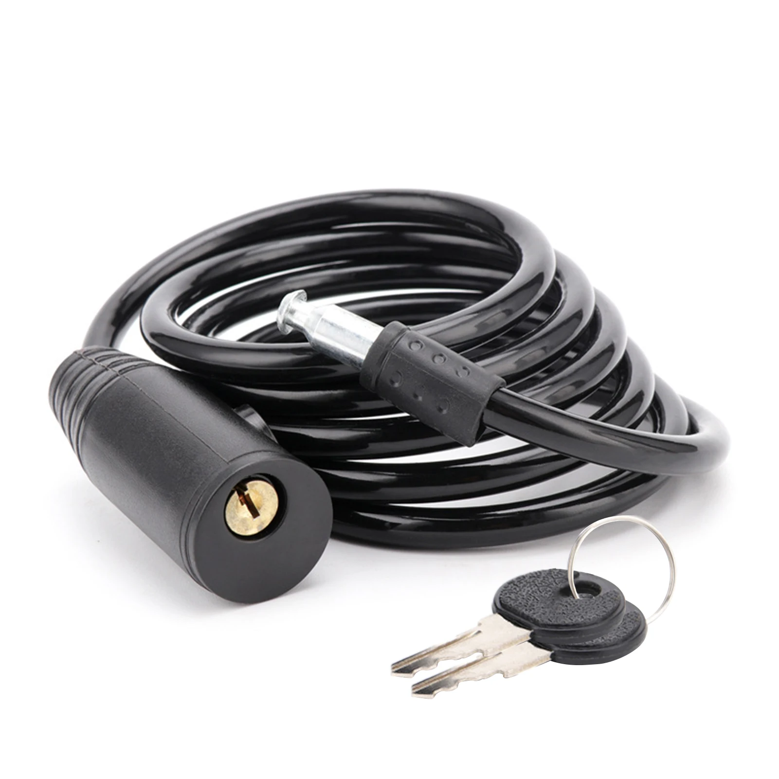 

1.5M Bicycle Lock Bicycle Cable Lock Universal Anti-Theft Bicycle Bike Lock Security Key Steel Cable Riding Lock With Methodical