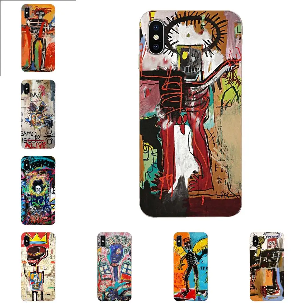 Для Xiaomi Redmi Mi 4 7A 9T K20 CC9 CC9e Note 7 8 9 Y3 SE Pro Prime Go Play ультратонкий узор в памяти Basquiat Manson