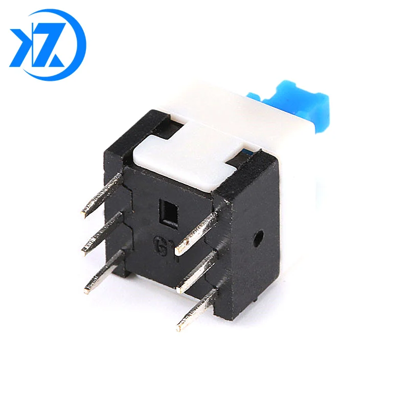 10PCS/LOT 5.8*5.8 7*7 8*8 8.5*8.5mm Self Locking Push Tactile Power Micro Switch Kit 6 Pin Button Switches | Обустройство дома