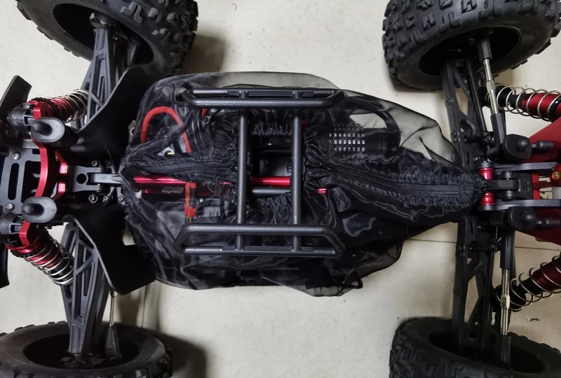 Cubierta protectora impermeable para coche de control remoto, piezas de actualizaci&oacute;n de Chasis resistente a la suciedad y al polvo, para 1/8 ARRMA KRATON EXB-3