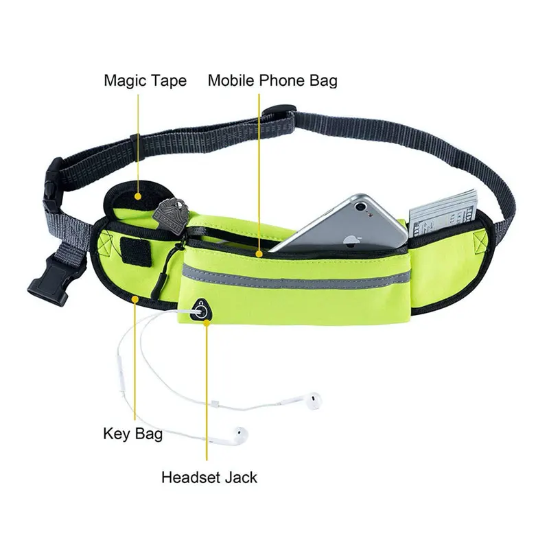 Водонепроницаемый Эластичный поводок для собак пояс бега с поддержкой Hands Free