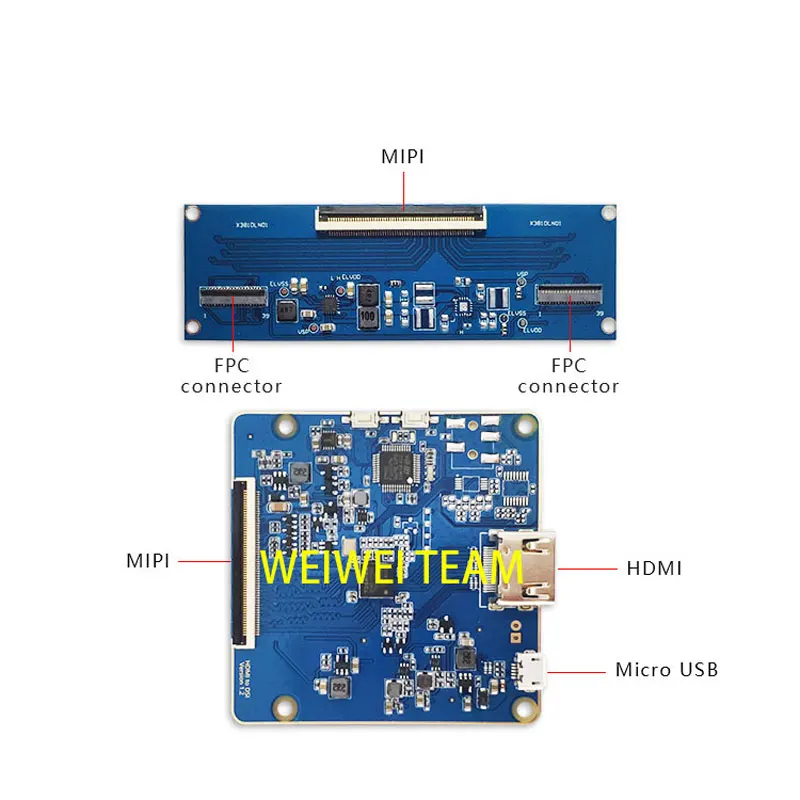 Wisecoco 3,81 дюймов 1080x1200 AMOLED OLED дисплей экран 3D VR на голову монтажная панель HDMI к MIPI плата HMD TF38101A H381DLN01.2