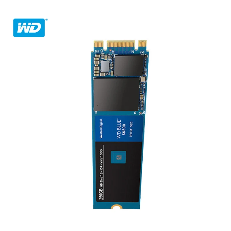 Western Digital WD Blue SN500 SSD накопитель M2 2280 250GB 500GB M.2 NVMe PCIe Gen3 * 2 Внутренний твердотельный