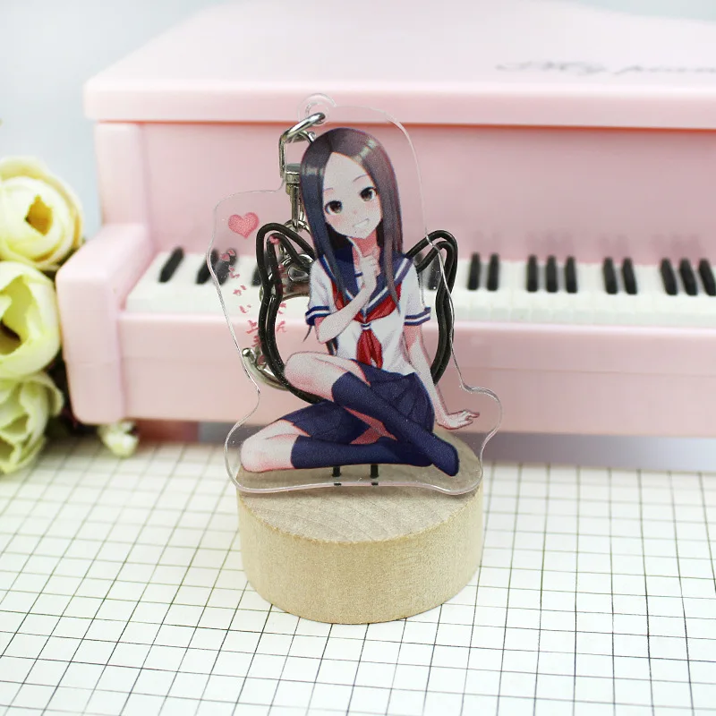 T88 Аниме Teasing Master Takagi-san Takagi Nishikata акриловые двойные брелки - Цвет: T88