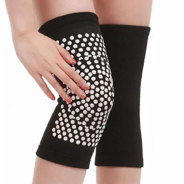 2pcs Tourmaline Self Heating Support Knee Pads Knee Brace Warm for Arthritis Joint Pain Relief and Injury Recovery 2