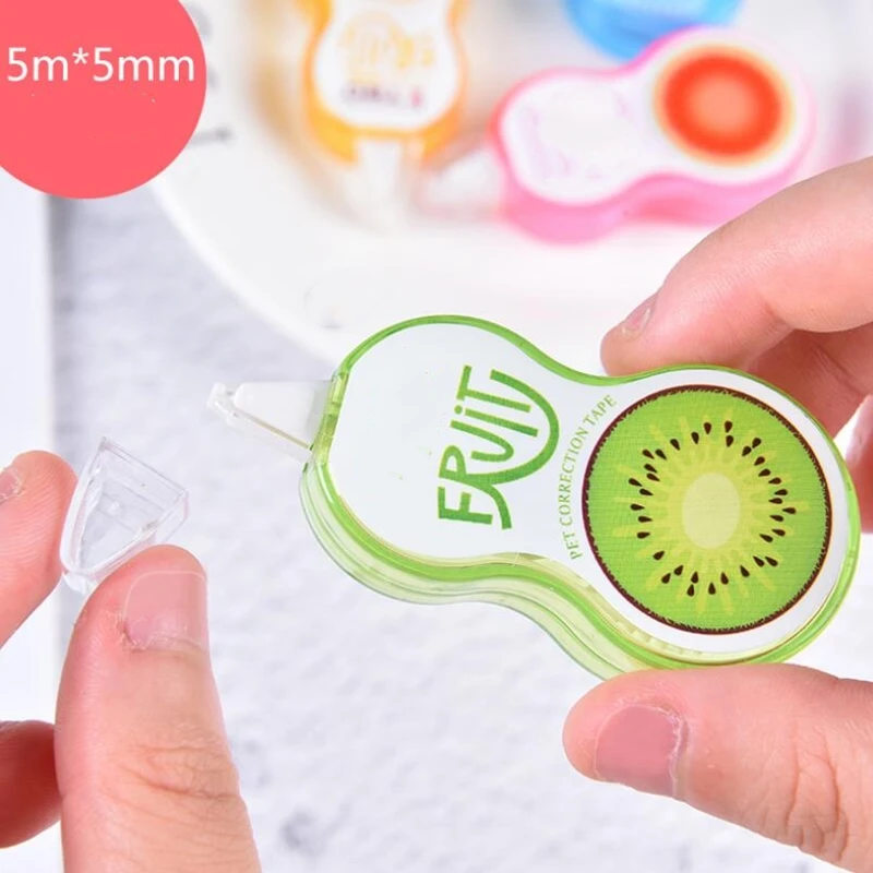 

2pcs 5mm*5m Lovely Correction Tape Diary Stationery School Supply
