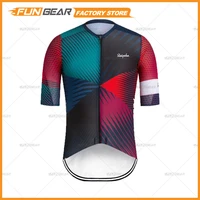2021 men cycling jersey cycle clothing road bike uniform short sleeve mtb top triathlon bicycle clothes summer sports shirt