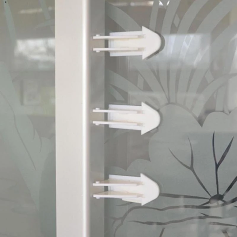 Детские Безопасные замки для ящиков защита окна замок анти детские раздвижные