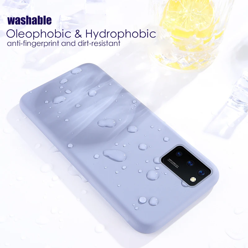 Жидкий силиконовый чехол для OPPO Find X2 Pro Lite Neo мягкий телефона s Realme X50 Reno 2 3
