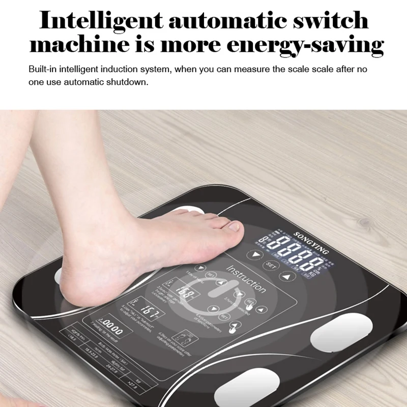 

Body Scale Smart Wireless Digital Weight Body Composition Analyzer