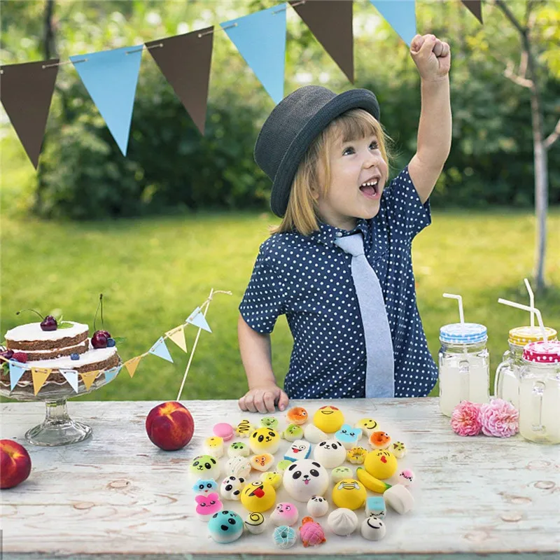 20 штук средний мини мягкий хлеб милые мягкие посылка игрушки ключ рост салфетки