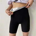 Для женщин потных узкие шорты Женская тонкая талия с высокой талией хип бег Фитнес одежда гибкий дышащий Шорты для йоги