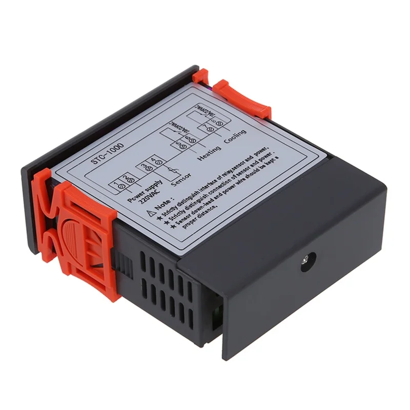 220V Цифровой STC-1000 Температура термостат регулятор + Сенсор зонд | Инструменты